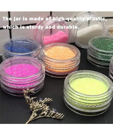 5 ml container empty container clear jar empty container cream jar 30 empty samples container samples round travel cream jar transparent cosmetic container with lid travel potty container set 30 Pieces - Buy Online on SooperMarket.com