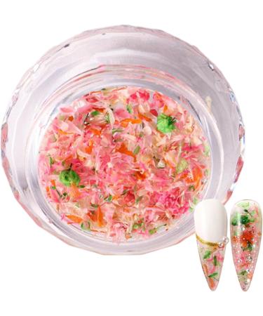 1Box 3D Dried Flower Nails Art Nail Accessories Elegant Nails Art Adornments Decoration Perfect For Nail Decoration Mixed Flowers For Nails Art S053B - Buy Online on SooperMarket.com