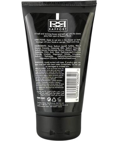 Rapport Black Bath and Shower Gel 150ml - Buy Online on SooperMarket.com
