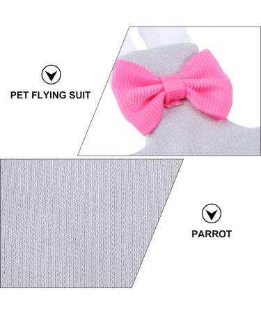 POPETPOP Pet Bird Clothes Parrot Flying Diaper Pet Flying Costume Pet Diapers Parakeet Cages Parrot Clothes Bird Diapers Bird Flight Suit Cockatiel Diaper Pet Clothes Bird Supplies Clothing XS Light Grey - Buy Online on SooperMarket.com