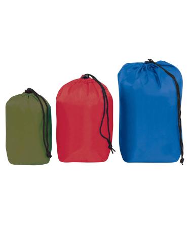 Outdoor Products Ditty Bag 3-Pack Assorted, Combo Pack: Small, Medium and Large