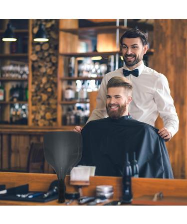 Barber Hair Salon Face Sheild Hand-held Hair Mask for Hairspray Hair Gel Hair Spray Protector for Hairdressing Haircut Hair Stylist Cutting Makeup - Buy Online on SooperMarket.com