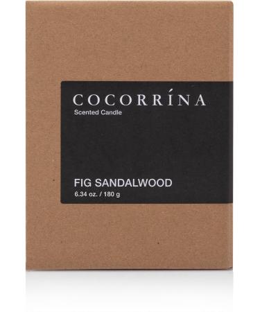 Cocorr na Sandalwood Candle - Natural Soy Wax 22-Hour Burn Time Perfect Christmas Gift - 180g Fragrance Candle in Glass - Buy Online on SooperMarket.com