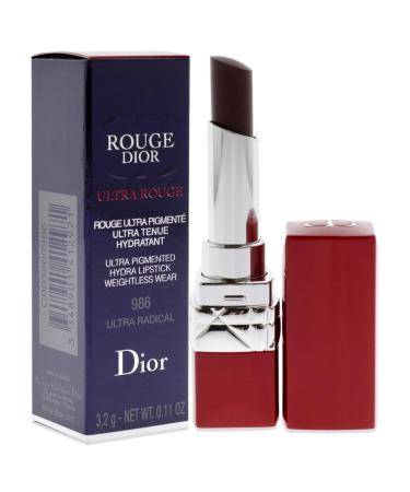 Christian Dior Rouge Dior Ultra Rouge Lipstick - 986 Ultra Radical | Buy Women Lipstick Online | International Shipping Available - Buy Online on SooperMarket.com