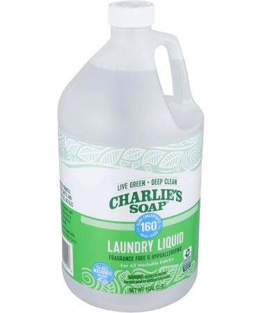 Charlie s Soap HE Hypoallergenic Liquid Laundry Detergent with Pump - 1 Gallon | Eco-Friendly International Shipping - Buy Online on SooperMarket.com