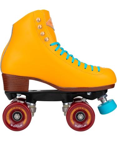 Riedell Crew Outdoor Quad Roller Skate - Turmeric, Size 8 - Buy Online on SooperMarket.com