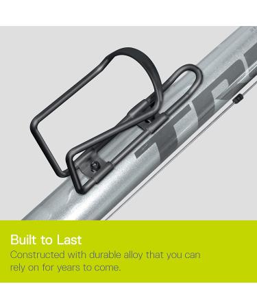 Delta Cycle Bike Water Bottle Holder - Lightweight Alloy Cage for Standard Bottles - Easy Installation, Black - Buy Online on SooperMarket.com