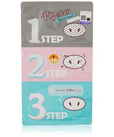 Holika Holika Pig-Nose Clear Blackhead 3 Step Kit 1 Treatment