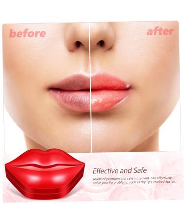 NOLITOY Lip Mask Gel Pads - 6 Boxes Moisturizing Lip Care Tool for Women | Sleeping Lip Treatment & Hydration | International Shipping Available - Buy Online on SooperMarket.com