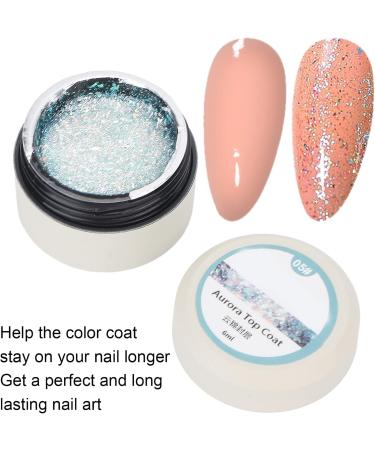 Top Coat Gel Nail Polish Clear Nail Polish Top Coat Nail Polish High Gloss Shiny Long Lasting Gel for Clear Nail Gel and Acrylic Nails for Home DIY and Nail Salon (4) - Buy Online on SooperMarket.com
