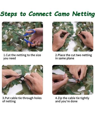 Sposuit Camo Net - Oxford Fabric Camouflage Netting for Hunting, Military Surplus - 10x10ft, 10x20ft, 13x20ft Sizes Available - Buy Online on SooperMarket.com