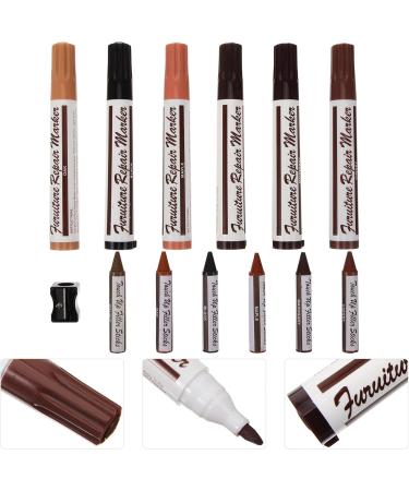 iplusmile Scratch Repair Pen Set - Wood Furniture Paint Markers for Scratches | Portable Wood Stain & Floor Accessories - Buy Online on SooperMarket.com