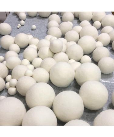 6Pcs Wool Drying Balls Laundry Drying Balls Reusable Skin Friendly Static Reduction Time Saving Fabric Softener Ball for Clothes Laundry(7cm/2.8in) - Buy Online on SooperMarket.com