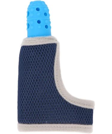Silicone Thumb Sucking Stop Guard for Babies - Breathable Finger Protector Glove (Blue) - Buy Online on SooperMarket.com