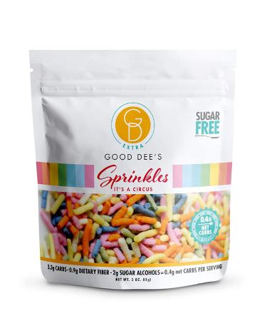 Good Dee's Sugar Free Sprinkles - It's A Circus 3 oz | Keto & Diabetic-Friendly - Buy Online on SooperMarket.com