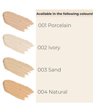 GOSH High Coverage Concealer 001 Porcelain - Vegan Dark Circle & Redness Cover - IFLUST Make-Up (1 Piece) - Buy Online on SooperMarket.com