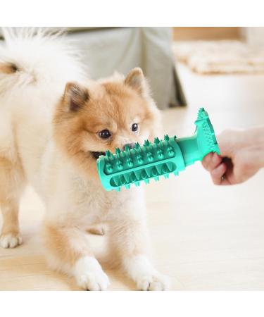 Shenrongtong Dog Toys for Teeth Grinding | Conical Tooth Care for Puppies | Classic Sound Dog Toothbrush (Lake Blue) | Veterinary & Animal Shop Essential - Buy Online on SooperMarket.com