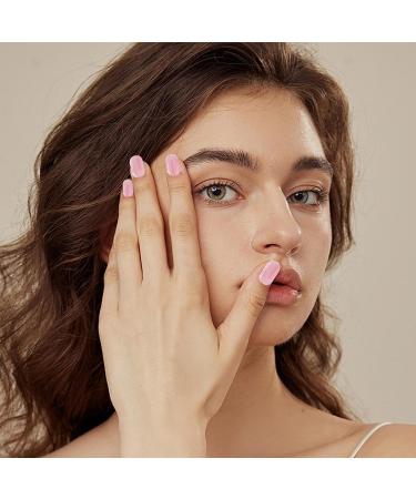 Semi Cured Nail Polish Stickers | Natural Gloss Gel Nail Strips Full Nail Wraps for Women Nails Art Adhesive Nail Polish Strips Salon-Quality Easy to Apply Long-Lasting Vibrant - Buy Online on SooperMarket.com