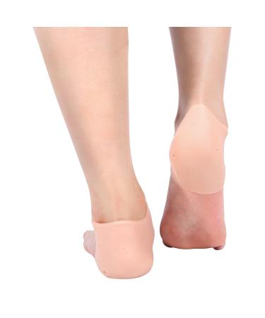 Yotown Gel Heel Socks - Moisturizing Gel Socks for Pain Relief & Skin Care | Dry Foot Protection | 1 Pair with Air Holes - Buy Online on SooperMarket.com
