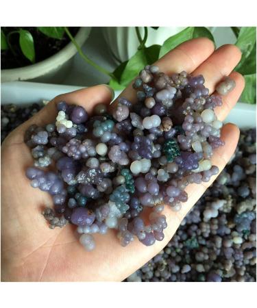 Gemstones and Crystals 50g-300g Natural Purple and Green Crystal Grape Agate Point Specimen Home Decoration FUZEGRDLI (Color : Grape Agate Size : 50g) 50g Grape Agate - Buy Online on SooperMarket.com