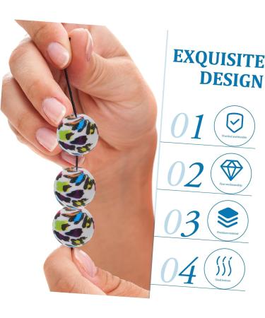 Didiseaon Chew Necklace 80 Pcs Silicone Bead Set - Molar Baby Teething Beads - Buy Online on SooperMarket.com