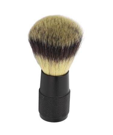 Foaming Synthetic Beard Brush for Men - Soft Cleaning Brush with Black Handle | Premium Quality & Fine Workmanship - Buy Online on SooperMarket.com