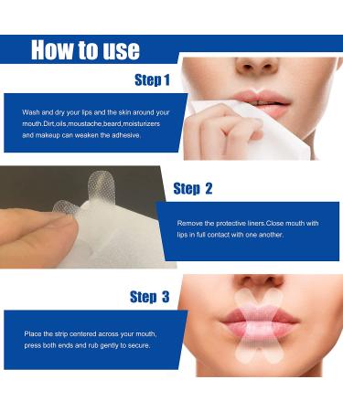 Linhealth Mouth Tape for Sleeping - 90 Count | Gentle Sleep Strips for Sleep Apnea | Anti-Snoring Devices for Less Mouth Breathing - Snoring Reduction - Buy Online on SooperMarket.com