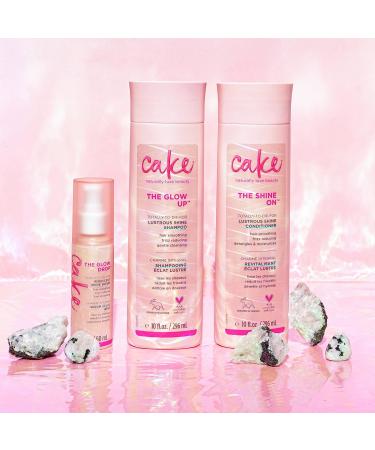 Cake Beauty The Glow Up Lustrous Shine Shampoo - Vegan & Sulfate-Free - 10 oz - Buy Online on SooperMarket.com