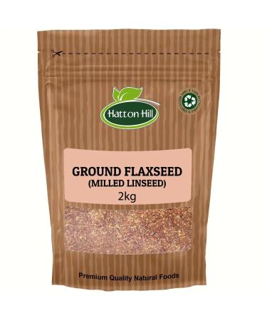 Ground Flaxseed (Milled Linseed) 2kg by Hatton Hill