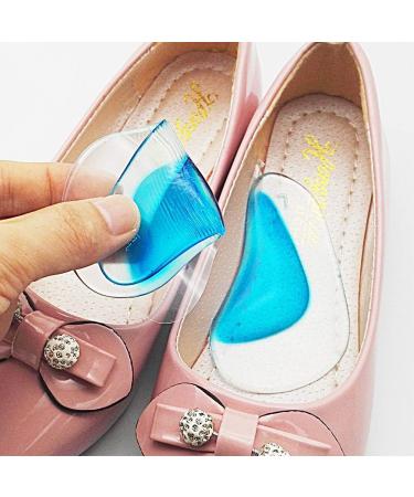 Silicone Gel Arch Support Insoles for Plantar Fasciitis - 2 Pairs for Men & Women - Buy Online on SooperMarket.com
