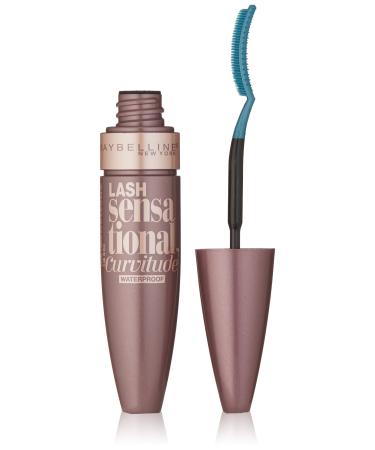 Maybelline New York Lash Sensational Curvitude Waterproof Mascara  Very Black  0.32 Fluid Ounce