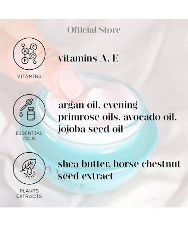 417 Dead Sea Cosmetics Mineral Aqua Face Moisturizer for Oily Skin | Hydrating Cream with Jojoba Oil & Shea Butter - 1.7 oz - Buy Online on SooperMarket.com