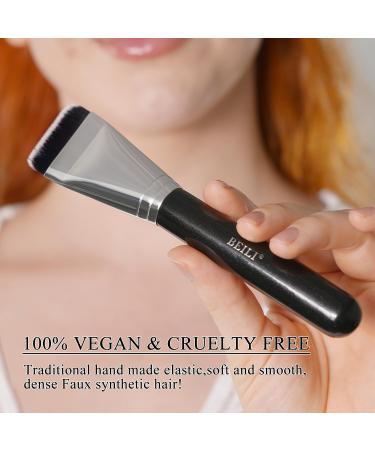 BEILI Foundation Brush Flat Makeup Brush for Foundation Ultra Fine Brush Blush Concealer Brush Ultra Fine Makeup Brush Liquid Powder Brush Applicator - Buy Online on SooperMarket.com