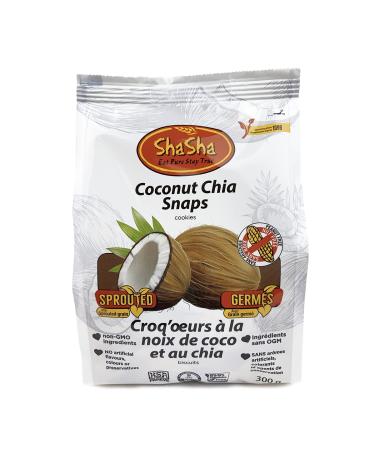 ShaSha Co. Coconut Chia Snap Cookie Bags