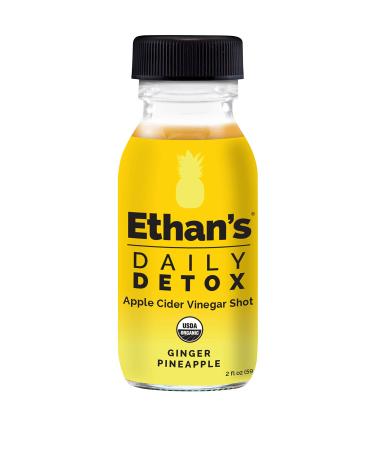 Ethans, Apple Cider Vinegar Shot Ginger Pineapple, 2 Fl Oz