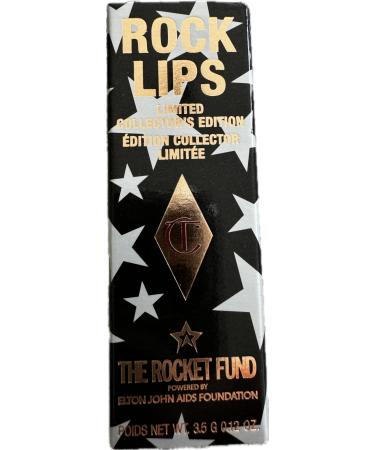 CHARLOTTE TILBURY Rock Lips Ready For Lust (deep berry-red) Lipstick.