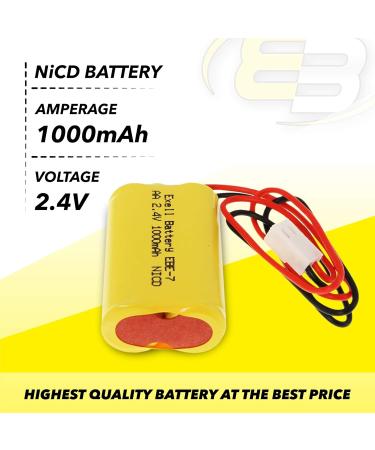 Buy Exell Emergency Lighting Battery for Atlight 100003A097 & Dual-lite 0120822-E | Reliable International Shipping - Buy Online on SooperMarket.com