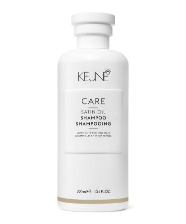 Keune Care Satin Oil Shampoo Moisturizing & Shine-Enhancing Cleanser for All Hair Types 10.1 Fl Oz