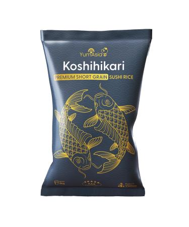 Yum Asia Koshihikari White Short Grain Sushi Rice 5kg