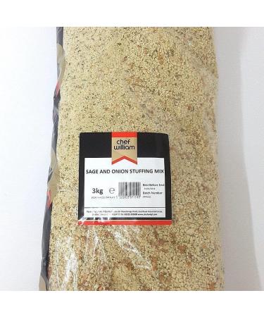 Chef William Sage & Onion Stuffing 3kg (Pack of 4)
