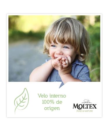 Moltex Pure & Nature Ecological Diapers Size 1 (2-5 kg) - 88 Biodegradable Diapers for Eco-Friendly Baby Care - Buy Online on SooperMarket.com