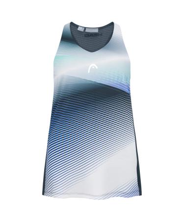 HEAD AGILITY Tank Top Girls navy/print 176