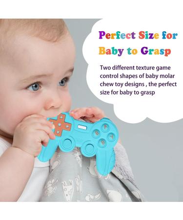BigSpinach Baby Video Game Controller Teether Toy - Pink Gamer Teething Toy for Babies - Buy Online on SooperMarket.com