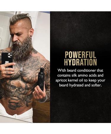 The Beard Struggle Marksman's Beard Conditioner - Silver Collection Viking Storm (240ml) - Nourishing, Softening & Strengthening Beard Conditioner for Men - Buy Online on SooperMarket.com
