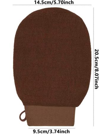 CHEERYMAGIC Exfoliating Gloves - Dead Skin Cell Remover & Fake Tan Exfoliator Mitts - Buy Online on SooperMarket.com