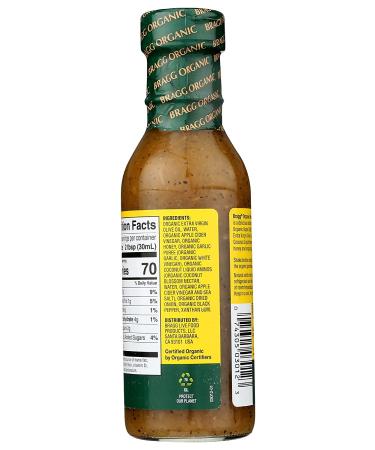 Bragg Organic Vinaigrette Dressing 12 oz - Healthy 12 Fl Oz Salad Dressing (1 Pack) - Buy Online on SooperMarket.com