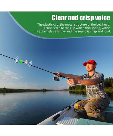 Honoson 200 Pcs Plastic Fishing Bells - Clip on Rod Alarm for Fish Bite Indicators - Buy Online on SooperMarket.com
