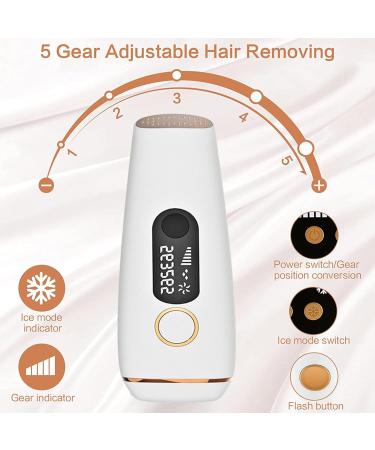 Intelligent Induction Laser Hair Removal - Whole Body Depilation Shaver for Women - Buy Online on SooperMarket.com