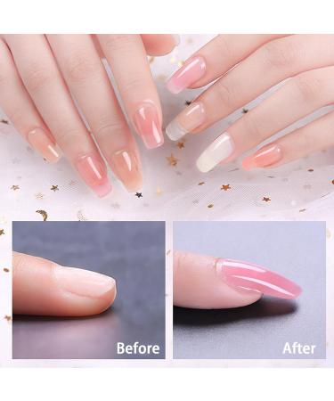 Poly Gel Nail Kit 30ML Professional Extension Builder Set - Natural Pink | Basic Nail Kit for Women - Ideal Gift - Buy Online on SooperMarket.com