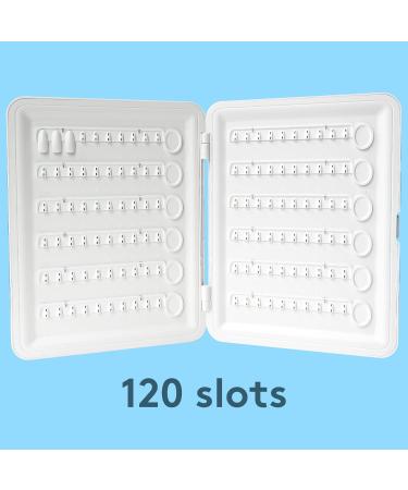 MYLEE Swatch Book - 120 Colour Slots Detachable Nail Colour Chart Display Book Comfortable and Easy to use - Clips in Nail Tips Professional Salon & Home use Portable - Buy Online on SooperMarket.com